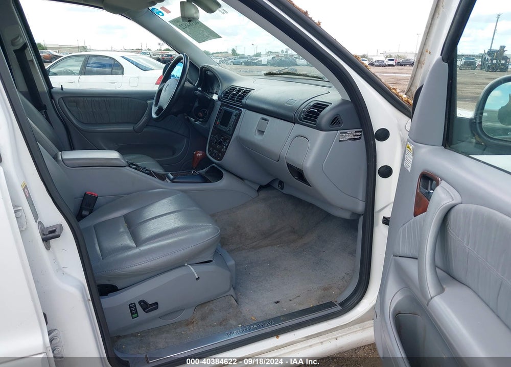 2001 MERCEDES-BENZ ML 430 VIN: 4JGAB72E21A251917