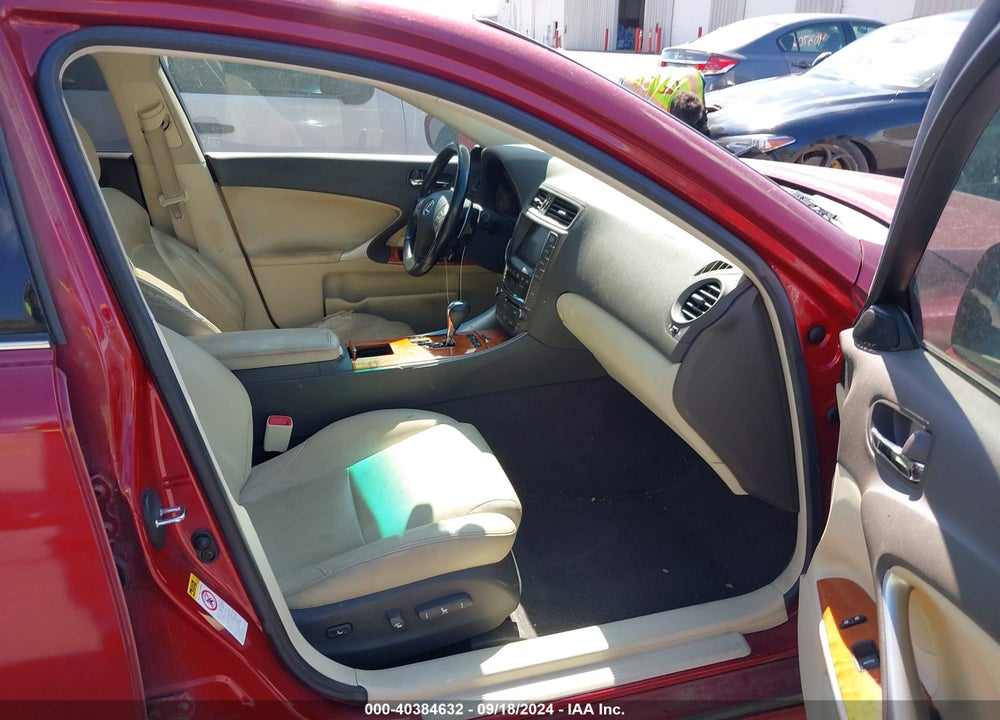 2009 LEXUS IS 250 VIN: JTHCK262395028143