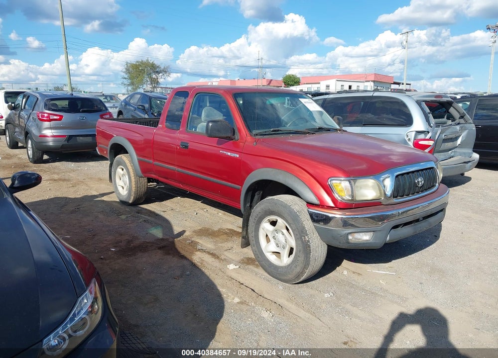 2001 TOYOTA TACOMA PRERUNNER VIN: 5TESM92N21Z874135
