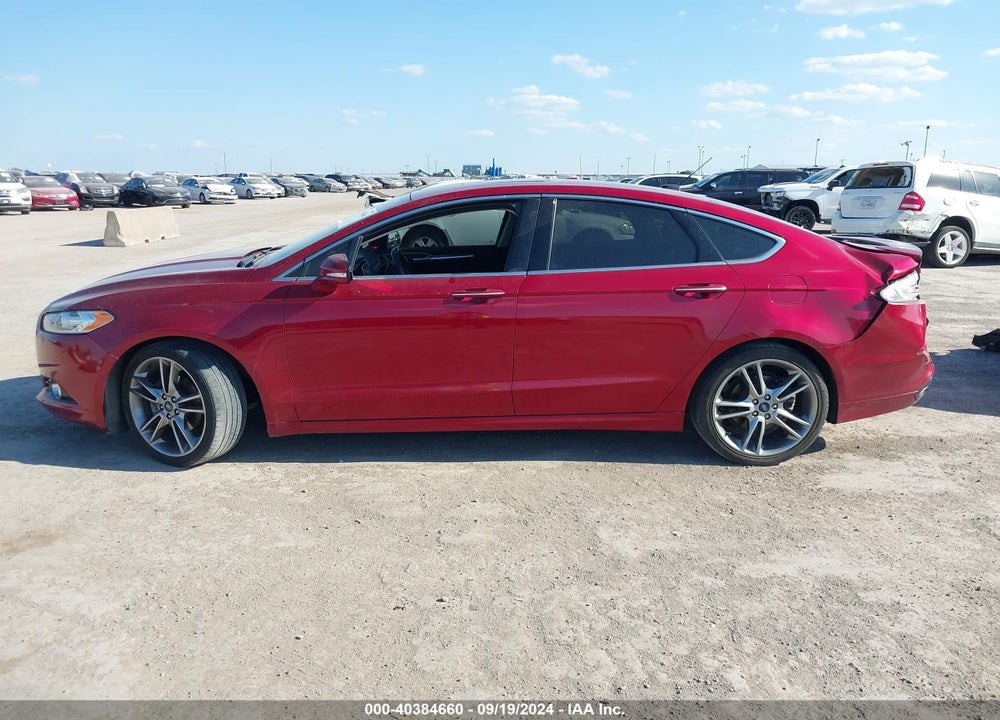 2013 FORD FUSION TITANIUM VIN: 3FA6P0K96DR141457