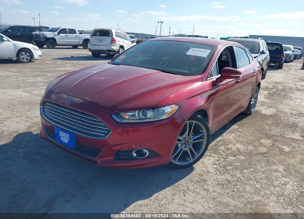 2013 FORD FUSION TITANIUM VIN: 3FA6P0K96DR141457