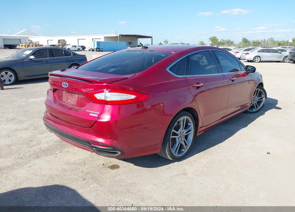 2013 FORD FUSION TITANIUM VIN: 3FA6P0K96DR141457