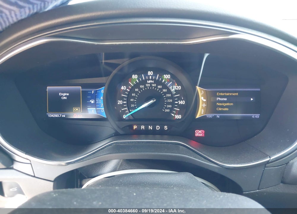 2013 FORD FUSION TITANIUM VIN: 3FA6P0K96DR141457