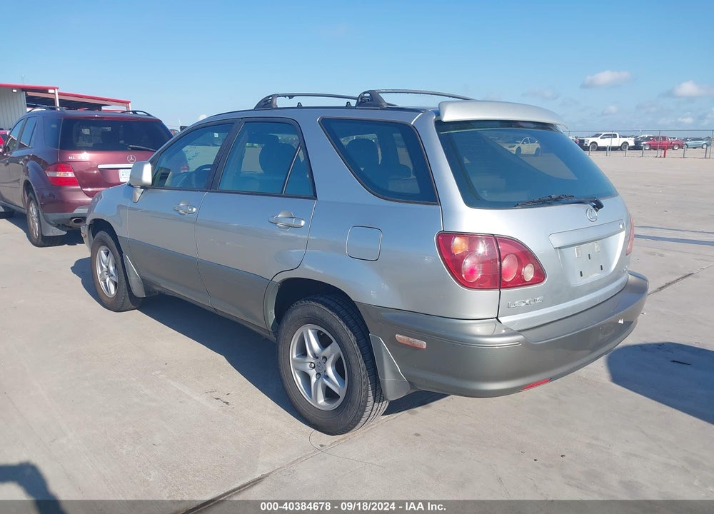 1999 LEXUS RX 300 VIN: JT6GF10U3X0038474