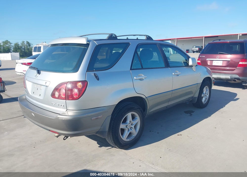 1999 LEXUS RX 300 VIN: JT6GF10U3X0038474