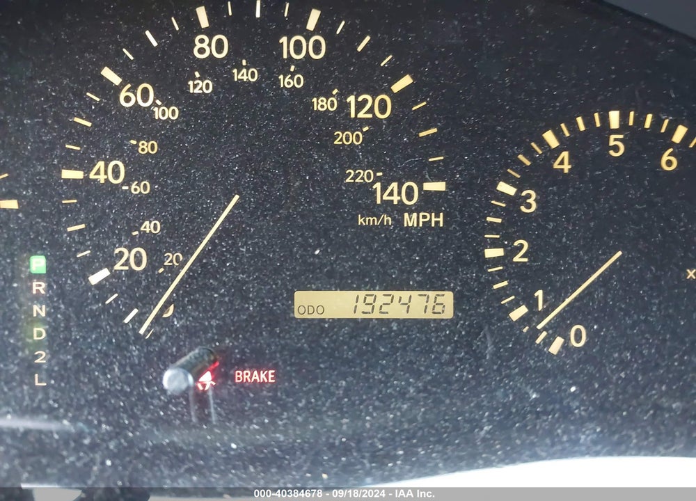 1999 LEXUS RX 300 VIN: JT6GF10U3X0038474