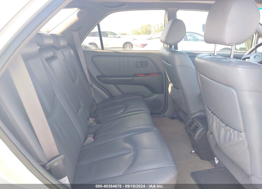 1999 LEXUS RX 300 VIN: JT6GF10U3X0038474