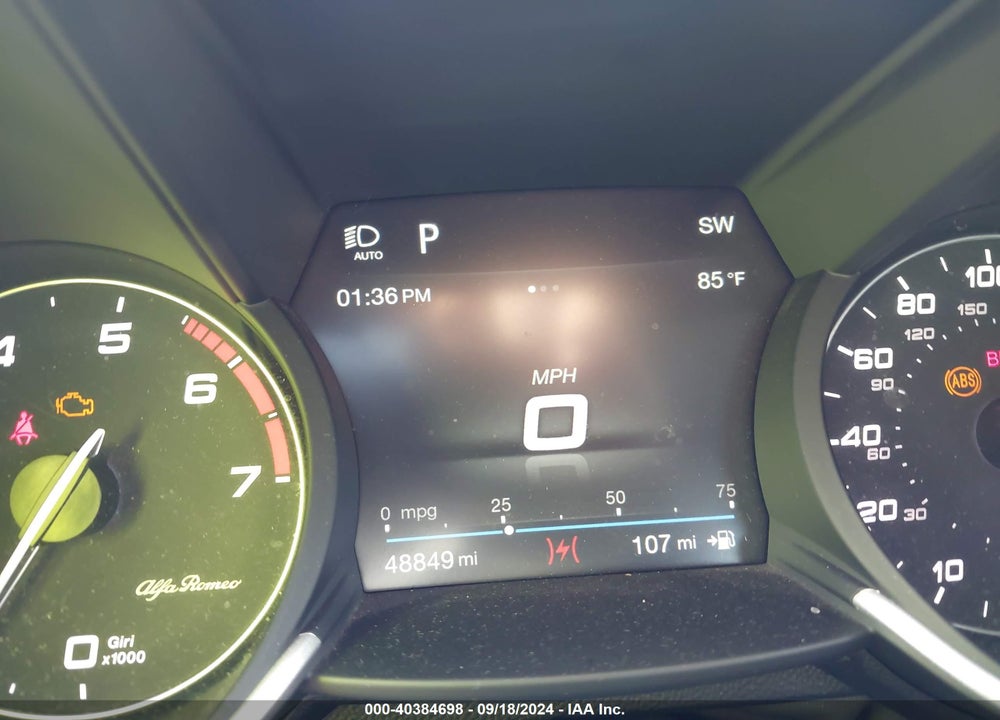 2019 ALFA ROMEO GIULIA RWD VIN: ZARFAMAN0K7622431