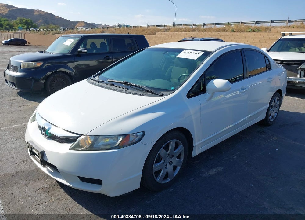 2010 HONDA CIVIC LX VIN: 2HGFA1F57AH577431