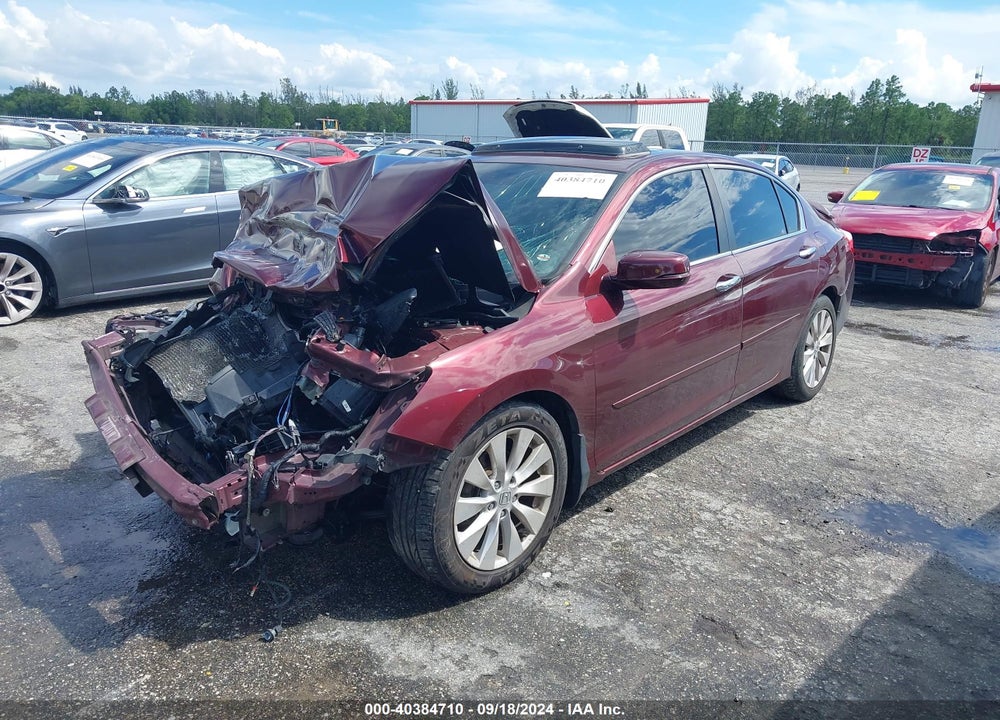 2014 HONDA ACCORD EX-L VIN: 1HGCR2F80EA056793