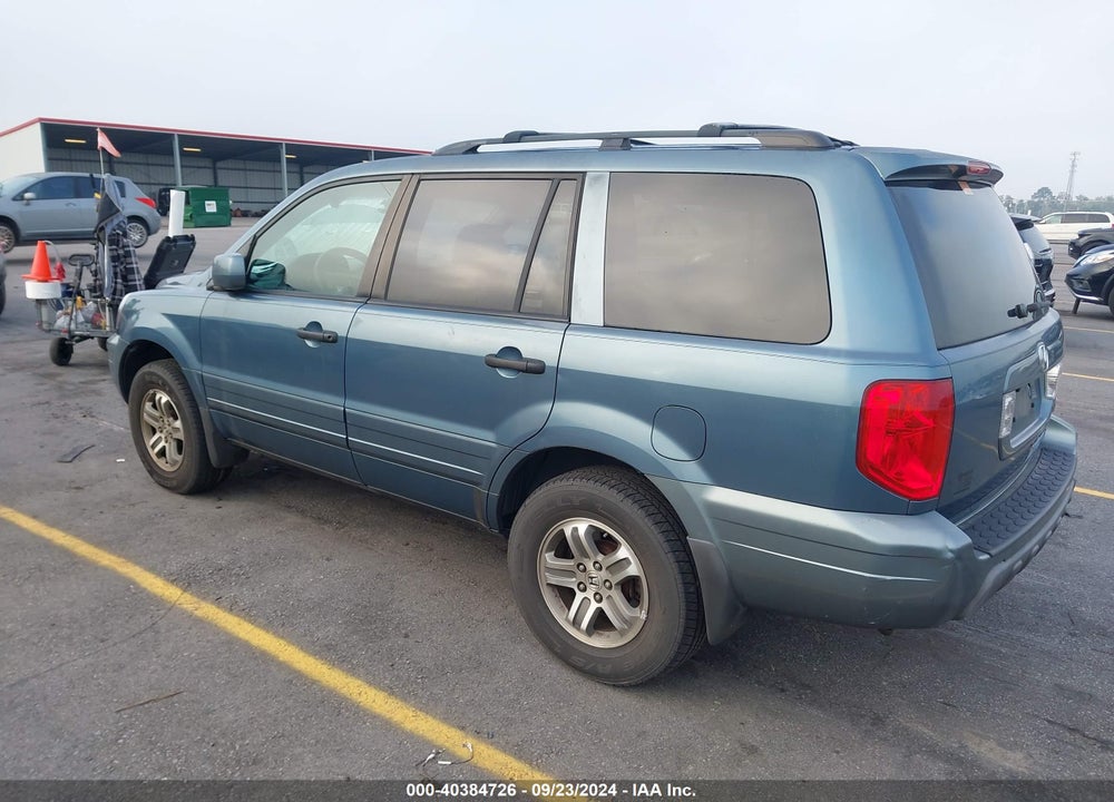 2005 HONDA PILOT EX-L VIN: 2HKYF18545H515228