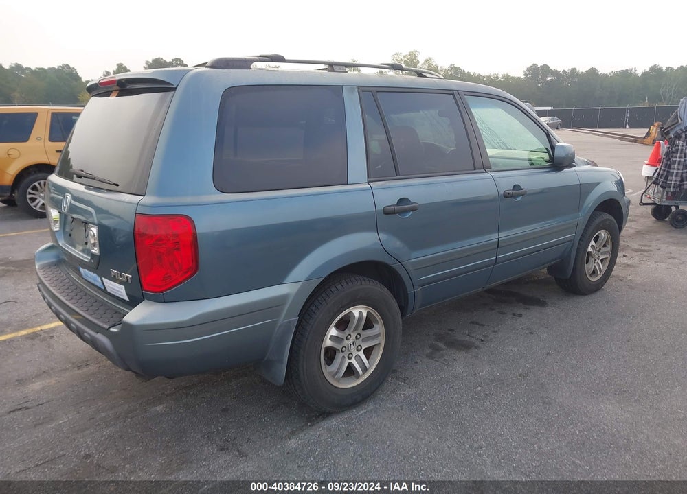 2005 HONDA PILOT EX-L VIN: 2HKYF18545H515228