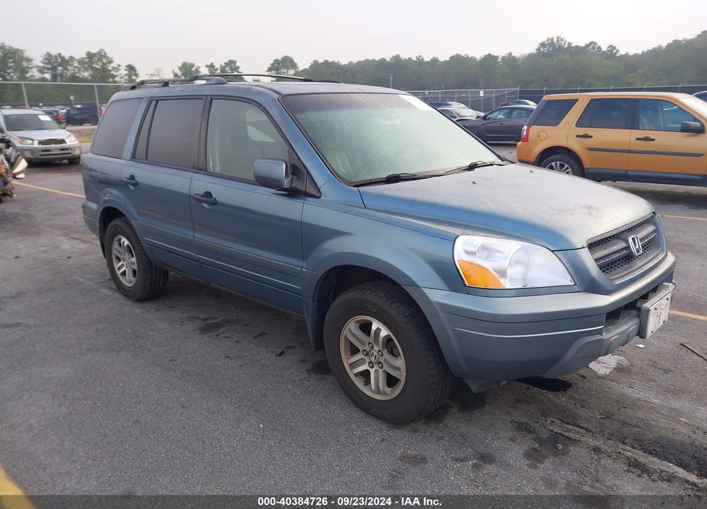 2005 HONDA PILOT EX-L VIN: 2HKYF18545H515228
