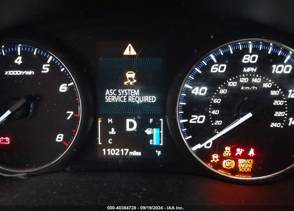 2017 MITSUBISHI OUTLANDER ES VIN: JA4AD2A34HZ058479
