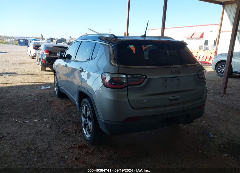 2018 JEEP COMPASS LIMITED 4X4 VIN: 3C4NJDCB7JT299255