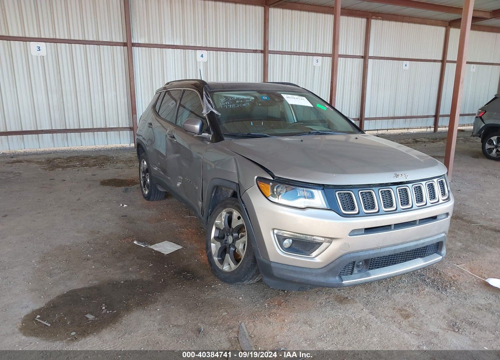 2018 JEEP COMPASS LIMITED 4X4 VIN: 3C4NJDCB7JT299255