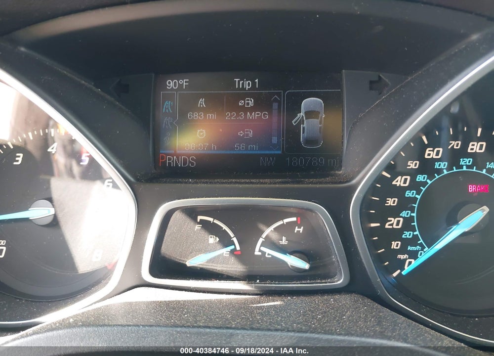 2013 FORD ESCAPE SE VIN: 1FMCU0GX2DUA16201