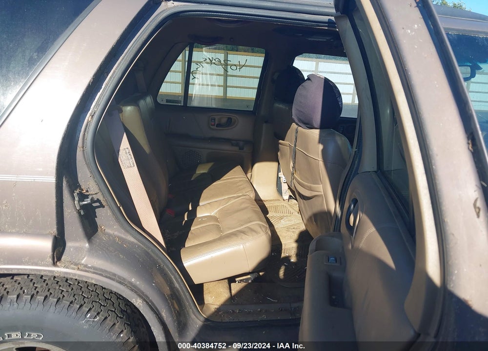 2001 OLDSMOBILE BRAVADA VIN: 1GHDT13WX12197418