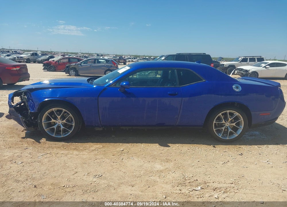 2022 DODGE CHALLENGER SXT VIN: 2C3CDZAG1NH104540