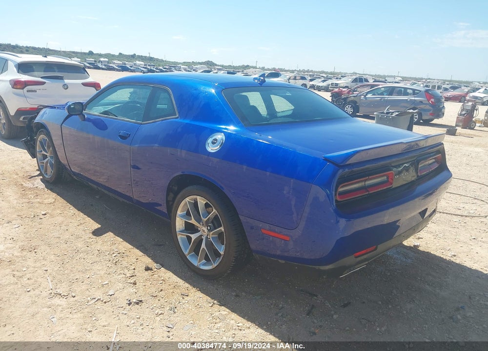 2022 DODGE CHALLENGER SXT VIN: 2C3CDZAG1NH104540