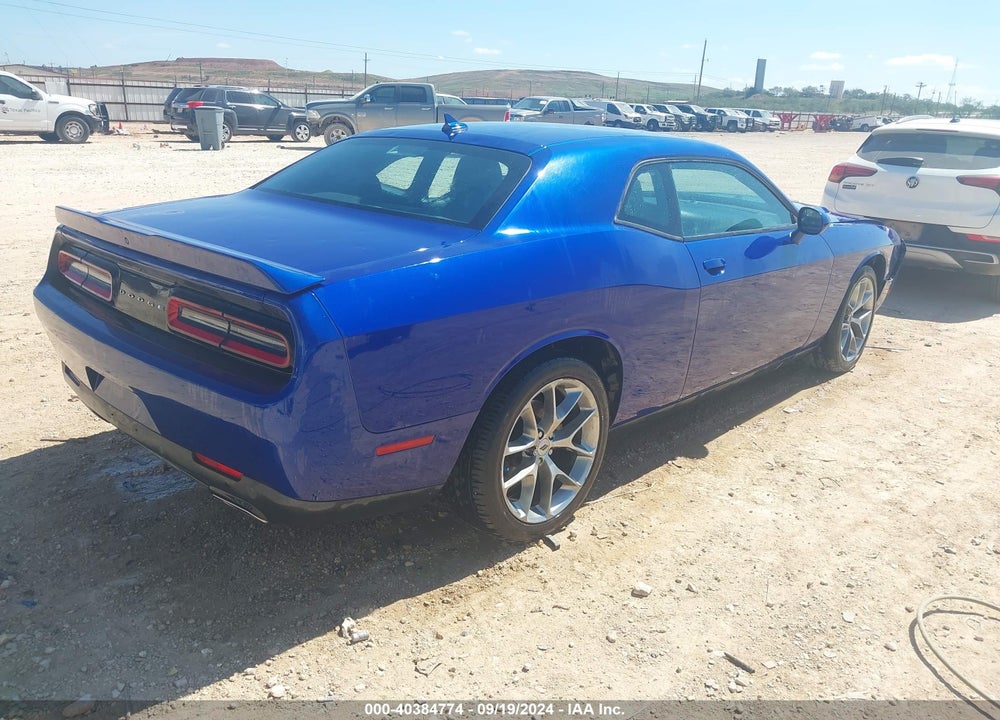 2022 DODGE CHALLENGER SXT VIN: 2C3CDZAG1NH104540