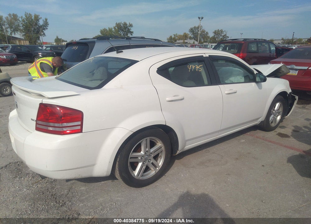 2008 DODGE AVENGER SXT VIN: 1B3LC56K88N286643