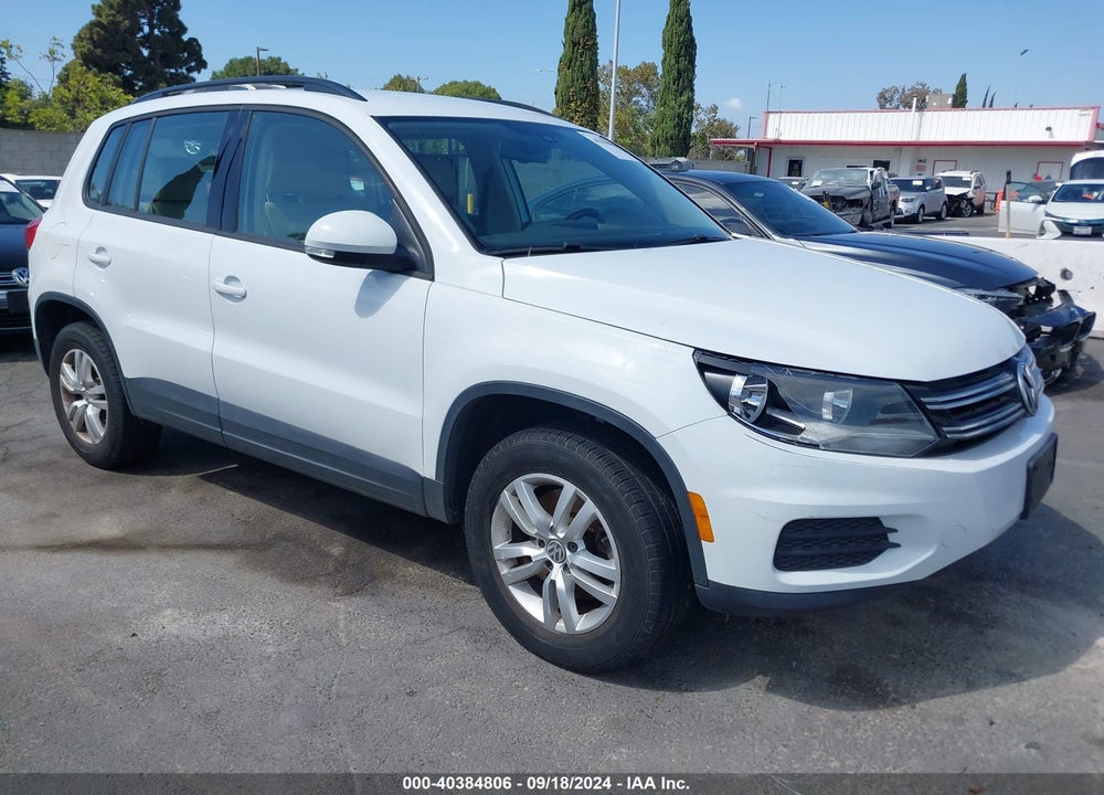 2017 VOLKSWAGEN TIGUAN 2.0T S VIN: WVGAV7AX4HW509944