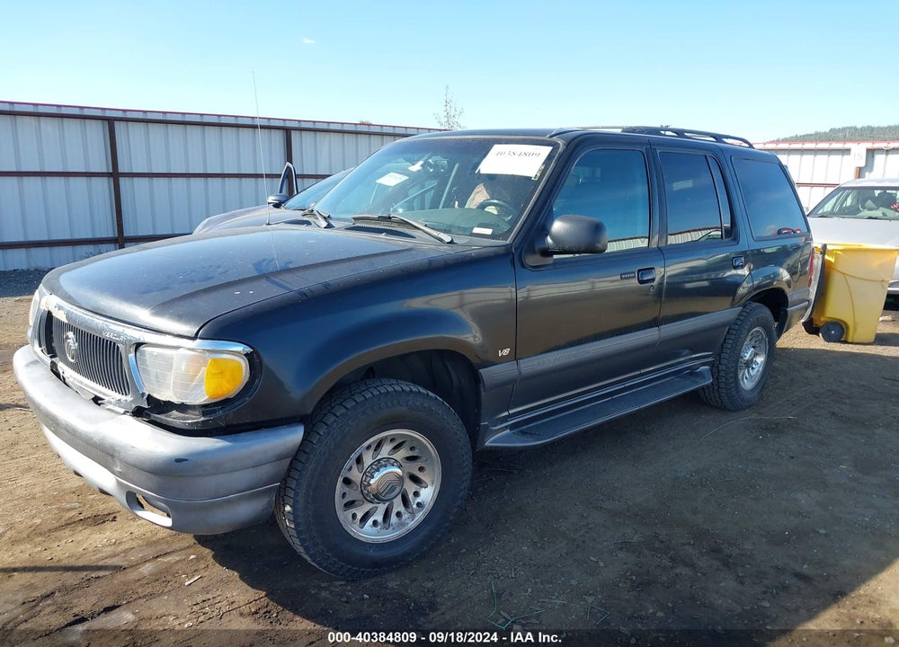 1999 MERCURY MOUNTAINEER VIN: 4M2DU55P4XUJ32538