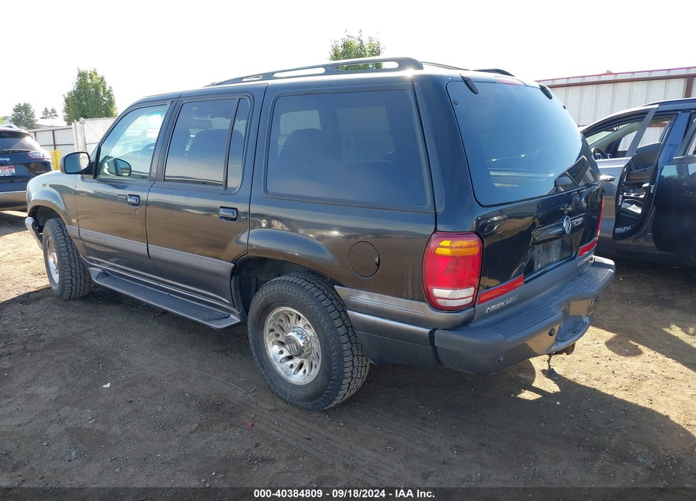 1999 MERCURY MOUNTAINEER VIN: 4M2DU55P4XUJ32538