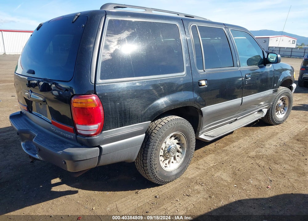 1999 MERCURY MOUNTAINEER VIN: 4M2DU55P4XUJ32538