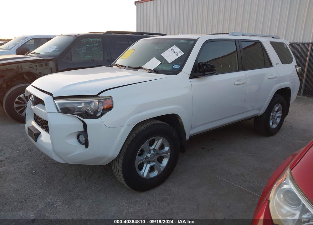 2015 TOYOTA 4RUNNER SR5 VIN: JTEZU5JR4F5089763