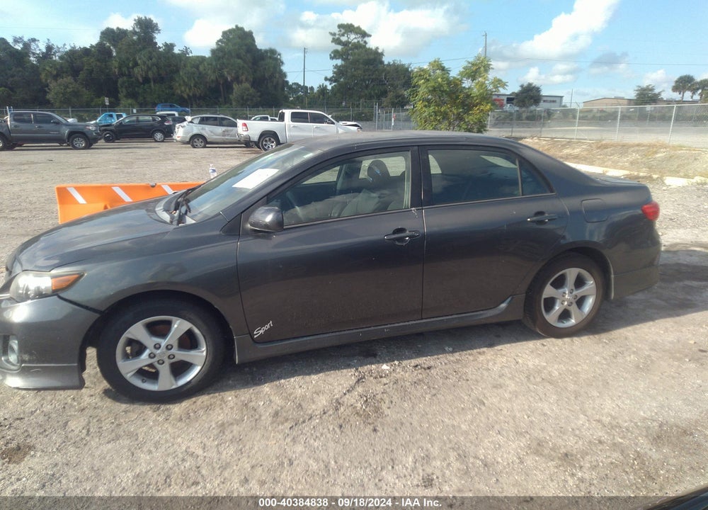 2013 TOYOTA COROLLA S VIN: 5YFBU4EE4DP125765
