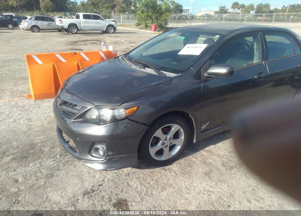 2013 TOYOTA COROLLA S VIN: 5YFBU4EE4DP125765