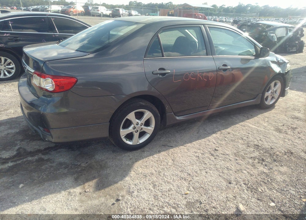 2013 TOYOTA COROLLA S VIN: 5YFBU4EE4DP125765
