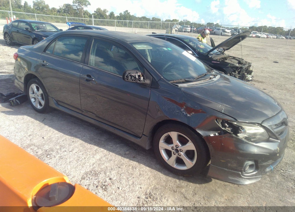 2013 TOYOTA COROLLA S VIN: 5YFBU4EE4DP125765
