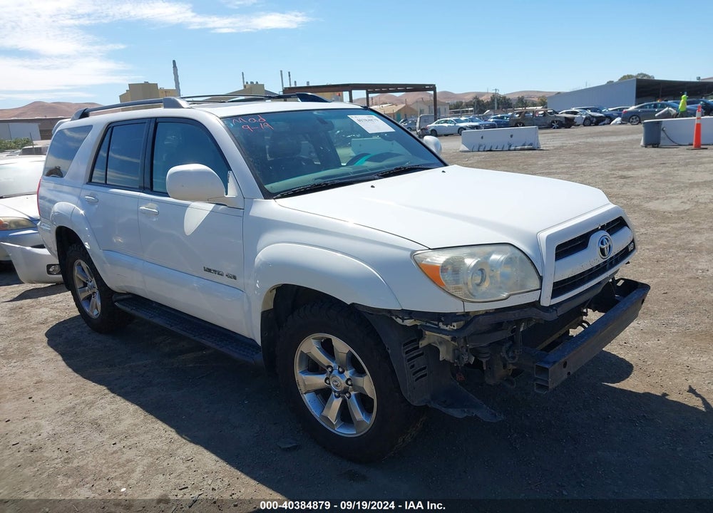 2007 TOYOTA 4RUNNER LIMITED V8 VIN: JTEBT17R970065512