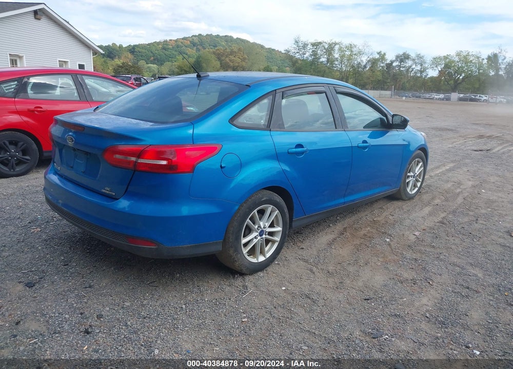 2015 FORD FOCUS SE VIN: 1FADP3F22FL209826