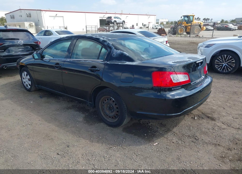 2012 MITSUBISHI GALANT ES/SE VIN: 4A32B3FF9CE021689