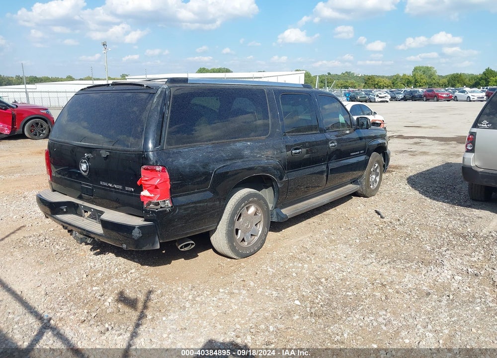 2004 CADILLAC ESCALADE ESV STANDARD VIN: 3GYFK66N84G130212