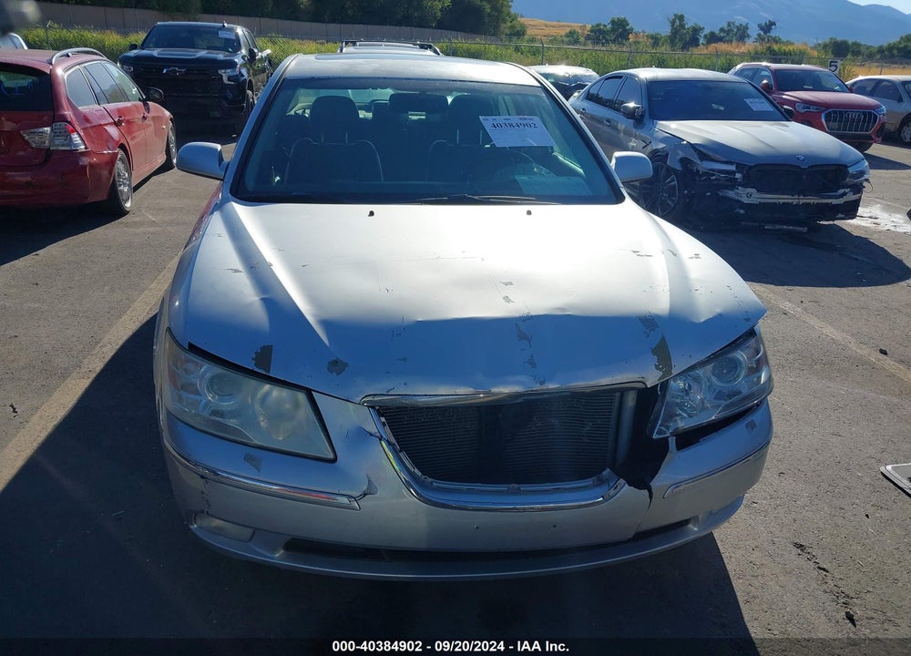 2009 HYUNDAI SONATA LIMITED V6 VIN: 5NPEU46F19H474293