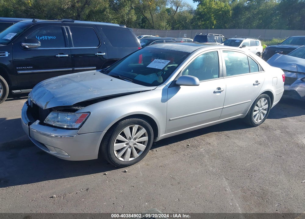 2009 HYUNDAI SONATA LIMITED V6 VIN: 5NPEU46F19H474293