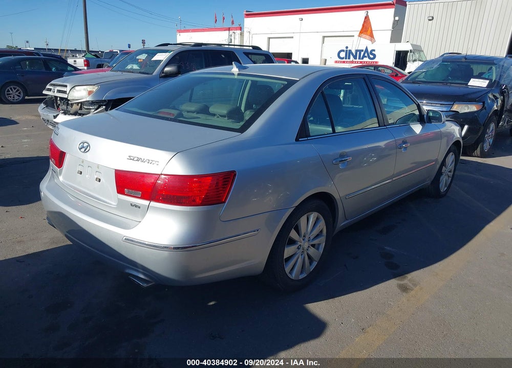 2009 HYUNDAI SONATA LIMITED V6 VIN: 5NPEU46F19H474293