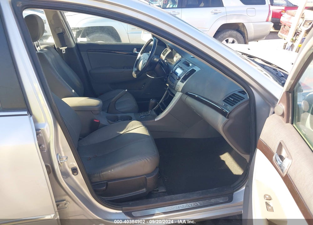 2009 HYUNDAI SONATA LIMITED V6 VIN: 5NPEU46F19H474293
