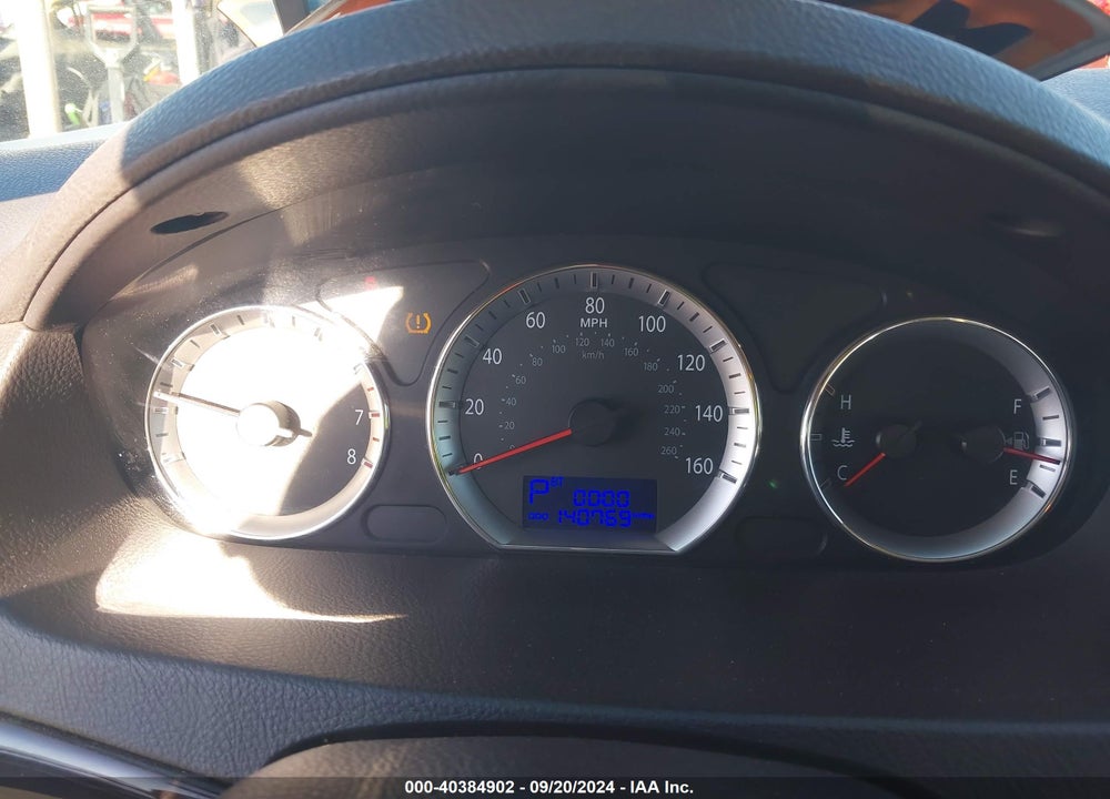 2009 HYUNDAI SONATA LIMITED V6 VIN: 5NPEU46F19H474293