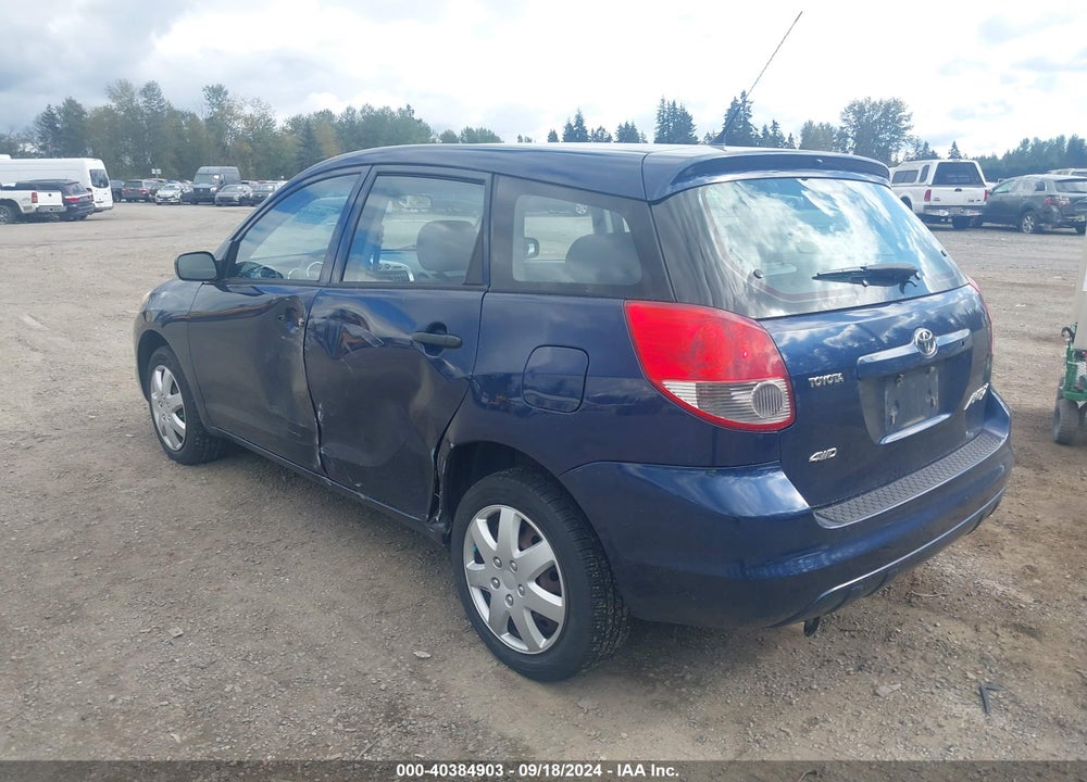 2004 TOYOTA MATRIX STANDARD VIN: 2T1LR32E74C208708