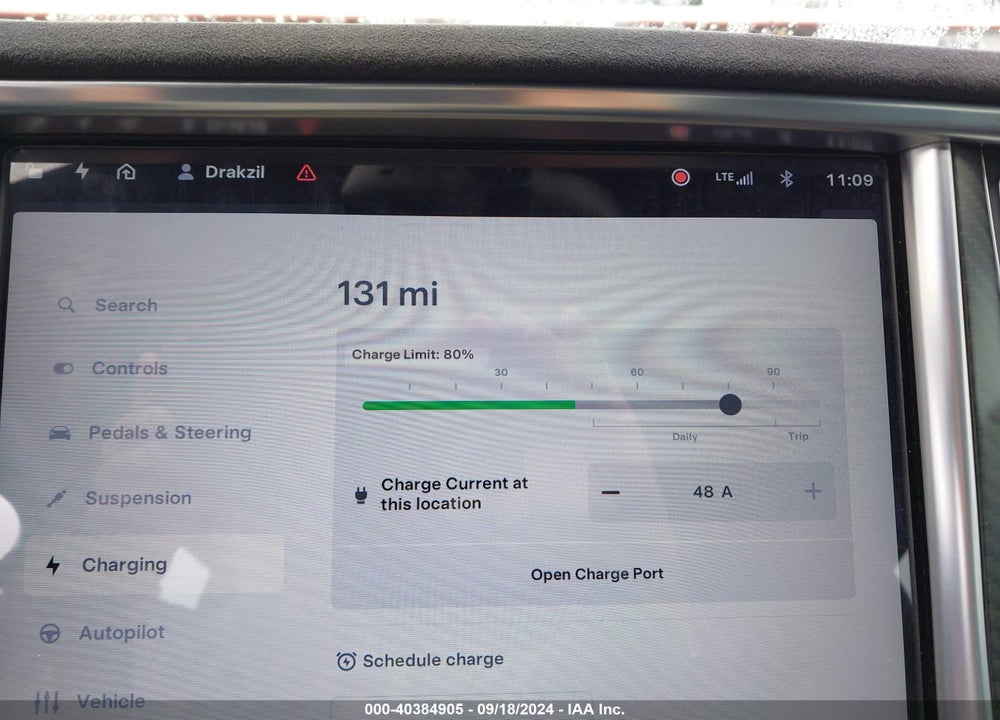 2017 TESLA MODEL S VIN: 5YJSA1E21HF183797