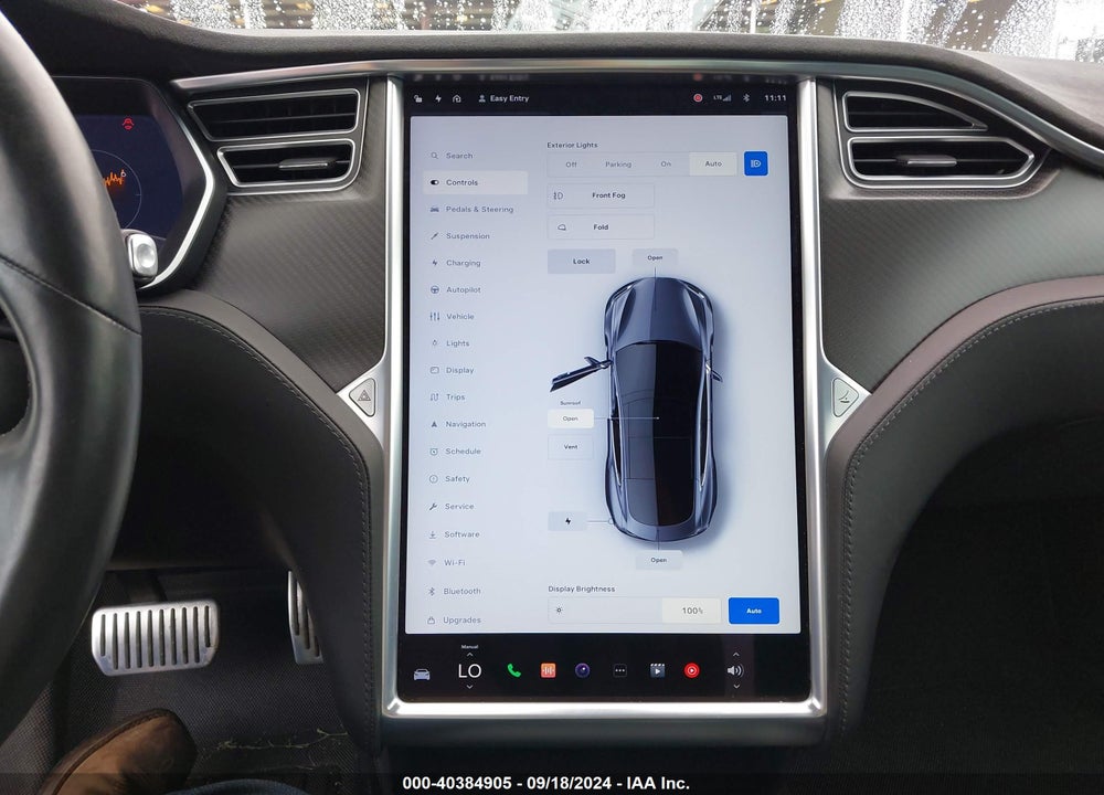 2017 TESLA MODEL S VIN: 5YJSA1E21HF183797