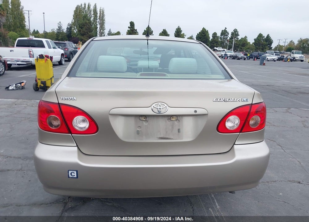 2007 TOYOTA COROLLA LE VIN: 1NXBR30EX7Z897452