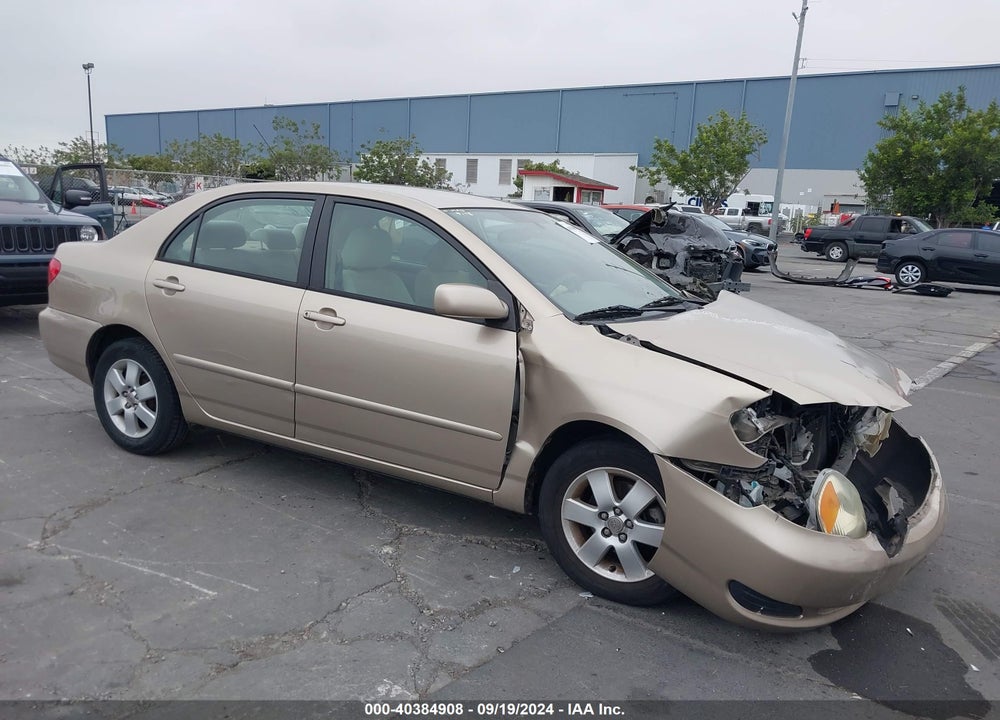 2007 TOYOTA COROLLA LE VIN: 1NXBR30EX7Z897452