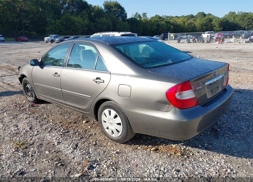 2002 TOYOTA CAMRY LE VIN: 4T1BE32K82U531707